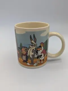 ワーナーブラザーズ　ルーニー・テューンズ ダストボックス ゴミ箱　レトロ ワーナーブラザーズ ルーニー・テューンズ ダストボックス ゴミ箱