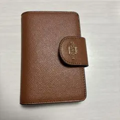 COACH 二つ折り財布 ブラウン