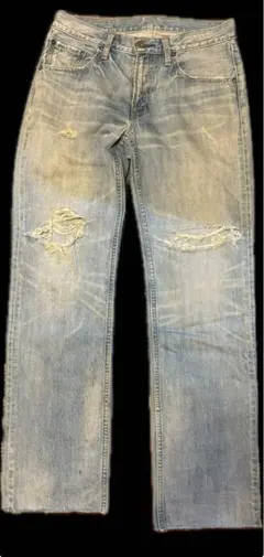 Levi's 502 ダメージデニム W30 L30