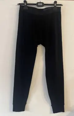 ヒートテック　超極暖　前開き　タイツ　黒　メンズL レギンス　防寒