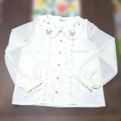 axes femme POETIQUE ブラウス ホワイト系 ガーリー
