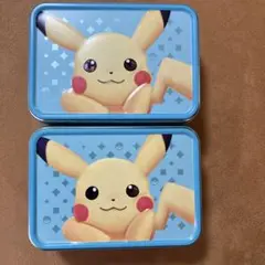 ポケモン ピカチュウ 空き缶 2個セット