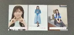 櫻坂46 小田倉麗奈 生写真 サマーニット ギンガムチェック KAZOKU制服