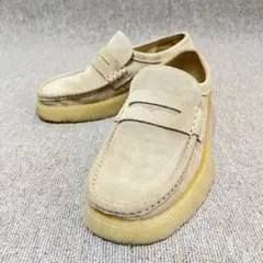 ZARA×クラークス（ワラビー）チャンキーソール、スエード USED 25cm ZARA×クラークス（ワラビー）チャンキーソール、スエード USED 25cm