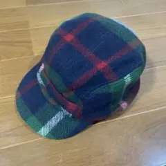 マ*ノ様 ラルフローレン ラグビー　チェック柄ワークキャップ L/XL