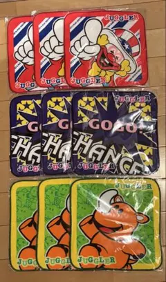 ジャグラー 海物語 プチタオル まとめ売り　ハンカチ　パチンコ　ハンドタオルのサムネイル