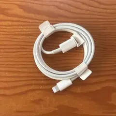 Lightningケーブル ホワイト 約1メートル