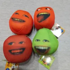 ANNOYING ORANGE アノーイングオレンジ マスコット４個セット
