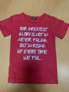 GLAZOS メッセージプリント Tシャツ 120のサムネイル