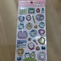 ちいかわ　ポップデコパーティー　ラメきらクリスタルシール