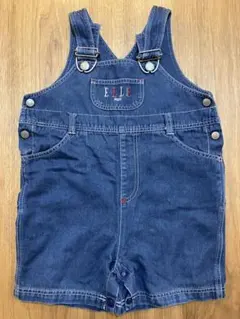 【送料込】ELLE オーバーオール 90 青 182