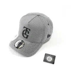 【未使用】ジャイアンツゴルフキャップハウンドトゥースxブラックNEW ERA 未使用】ジャイアンツゴルフキャップハウンドトゥースxブラックNEW ERA