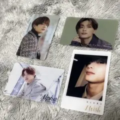 なにわ男子　クリアソロカード　高橋恭平　4枚セット