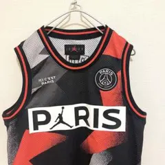 【美品】JORDAN BRAND PSG コラボ ゲームシャツ タンクトップのサムネイル