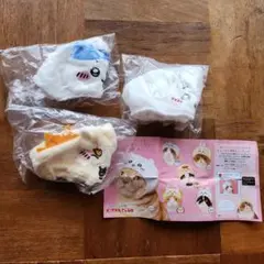 ちいかわ　ねこのかぶりもの　猫用帽子 3点セット 猫雑貨