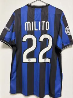 インテルミラノ　09/10ホーム　No.22ディエゴミリート　XLサイズ　三冠