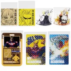 ヒロアカ　一番くじ　アクリルチャーム　カードホルダー　カード　ステッカー　全7点