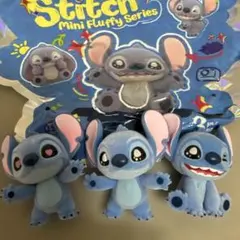 TOPTOY スティッチ ミニフラッフィーシリーズ 3体セット