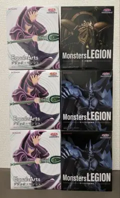 遊戯王フィギュアまとめ売り　ラー＆オベリスク＆ブラック・マジシャン　6点
