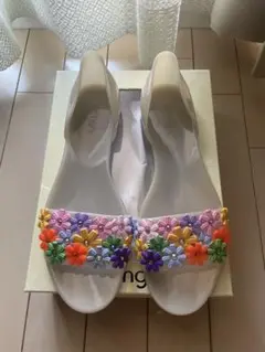 美品☆Menghi☆サンダル☆ラバーシューズ☆40☆26センチのサムネイル