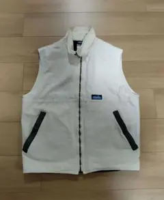 kavu　USA製 　ダックベスト　S　キャンバス　オフホワイト　カーハート