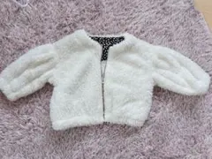 BREEZE ファーアウター サイズ80