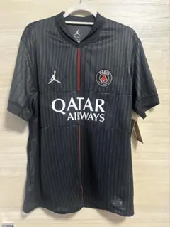 nike jordan psg 25-26 4th ユニフォーム L 黒 パリ - メルカリ