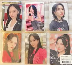 TWICE ミナ トレカ×7枚 ステッカー×3枚 チョコがけボーロキーホルダー