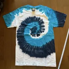 新品 青と白のタイダイ Tシャツ Lサイズ(本場タイ製)