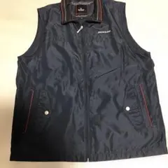 DUNLOP ネイビー ベスト LL