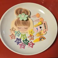 505◆ヘアアクセサリー バレッタ ヘアピン ヘアゴム まとめ売り