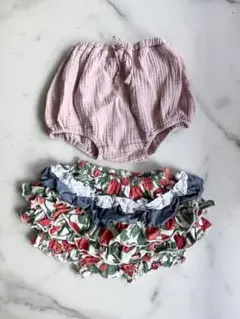 かぼちゃパンツ 2点セット　70-80