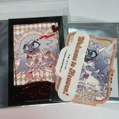 ハズビンホテル アニカフェ　箔押しカード　34枚 ハズビンホテル hazbinhotel アニメイトカフェ 箔押しカード