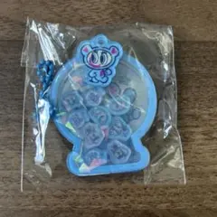エンジェルブルー4センチアクリル付きシャカシャカキーホルダー - メルカリ