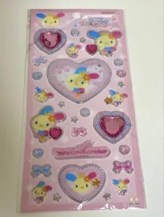 ウサハナ　キラキラジュエルシール