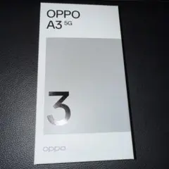 OPPO A3 5G 本体 ブラック