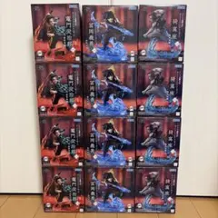 鬼滅の刃　XrossLinkフィギュア12体セット　冨岡義勇　猗窩座　竈門炭治郎