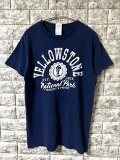 90-00s US古着 DELTA YellowstoneグラフィックTシャツ