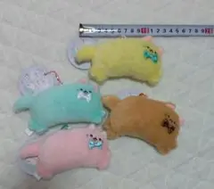 にゃっころん　ぷきゅ　ねこマスコットキーホルダー