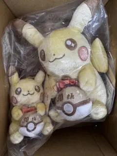 新品 タグ付 ポケモンセンター オーサカ ピカチュウ ぬいぐるみ 紙タグ付き】 ポケモンセンターオーサカ1周年 ピカチュウ ぬいぐるみ