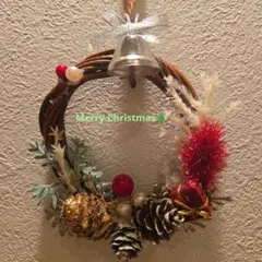 クリスマスリース ハンドメイド