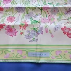 JIM THOMPSON 花柄シルクスカーフ