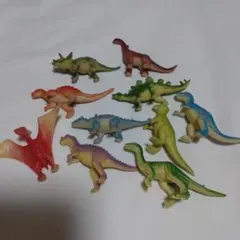 ミニ恐竜フィギュア 10体セット