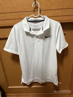 Nike DRI-FIT ホワイトポロシャツ