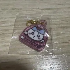 てんしあくま ミニラメアクリルチャーム　ハチワレ