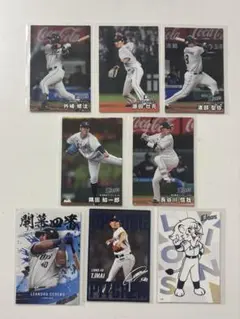 プロ野球チップス2025 第2弾 埼玉西武ライオンズ 8枚セット
