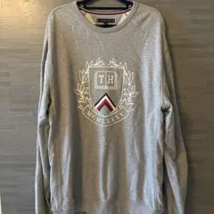 TOMMY HILFIGER クレストロゴ スウェット グレー XLのサムネイル