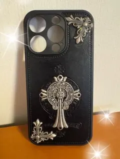 iPhone 15pro用ケース クロスデザイン