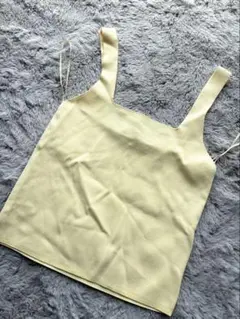 ♡ ZARA タンクトップ　キャミソール USA L ♡のサムネイル