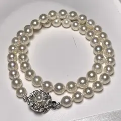 テリ良✨大珠】あこや真珠 7.5-8.0mm ネックレス アコヤパール 本真珠